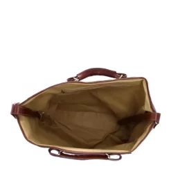 Alessia Reisetasche -Boutique-Taschenladen Alessia Reisetasche 4043M Cognac 7 600x600