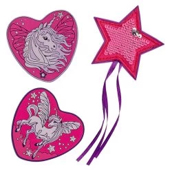 DerDieDas ErgoFlex Easy - Schulranzen Set 5tlg. 950g -Boutique-Taschenladen DerDieDas ErgoFlex Easy Schulranzen Set 5tlg 39 cm Pretty Unicorn 8409153 10