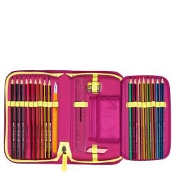 DerDieDas ErgoFlex Exklusiv Superflash - Schulranzen Set 5tlg. 800g -Boutique-Taschenladen DerDieDas Ergoflex Schulranzen Set 5tlg Pink Mermaid 8505167 9