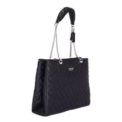 GUESS ECO MIA Girlfriend Tote -Boutique-Taschenladen GUESS ECO MIA Girlfriend Tote EQG896923 BLA black 6 600x600
