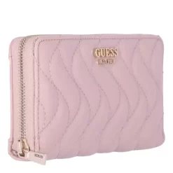 GUESS ECO MIA SLG Large Zip Around -Boutique-Taschenladen GUESS ECO MIA SLG Large Zip Around EQG896946 RWO rosewood 6 600x600