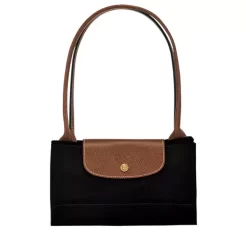 Longchamp Le Pliage Schultertasche L -Boutique-Taschenladen Longchamp L1899089001 black detail 600x600