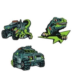 Scout Genius LED - Schulranzen Set 4tlg. -Boutique-Taschenladen Scout Genius LED Schulranzen Set 4tlg Dino Hunter 76420409700 11