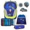 Scout Sunny II DIN - Schulranzen Set 4tlg. 2 Scout Sunny II DIN - Schulranzen Set 4tlg. -Boutique-Taschenladen Scout Sunny II DIN Schulranzen Set 4tlg Blue Police 73450721600 1