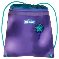 Scout Genius Exklusiv Superflash - Schulranzen Set 4tlg. -Boutique-Taschenladen Scout Sunny II Exklusiv Safety Light Schulranzen Set 5tlg Purple Magic 76420361400 10