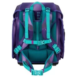 Scout Genius Exklusiv Superflash - Schulranzen Set 4tlg. -Boutique-Taschenladen Scout Sunny II Exklusiv Safety Light Schulranzen Set 5tlg Purple Magic 76420361400 4
