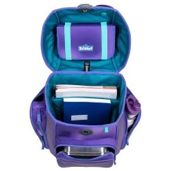 Scout Genius Exklusiv Superflash - Schulranzen Set 4tlg. -Boutique-Taschenladen Scout Sunny II Exklusiv Safety Light Schulranzen Set 5tlg Purple Magic 76420361400 5