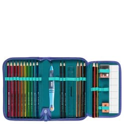 Scout Genius Exklusiv Superflash - Schulranzen Set 4tlg. -Boutique-Taschenladen Scout Sunny II Exklusiv Safety Light Schulranzen Set 5tlg Purple Magic 76420361400 8