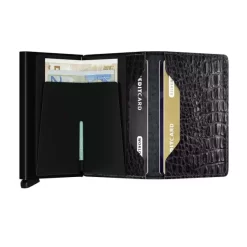 Secrid Slimwallet Nile -Boutique-Taschenladen Secrid Slimwallet Nile black 4 600x600