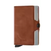 Secrid Twinwallet Vintage -Boutique-Taschenladen Secrid Twinwallet Vintage cognac silver 1 600x600