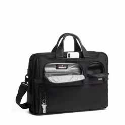 TUMI TUMI ALPHA Compact LG Laptop Brief -Boutique-Taschenladen TUMI TUMI Alpha Compact LG Laptop Brief 117302 1041 black 4 600x600