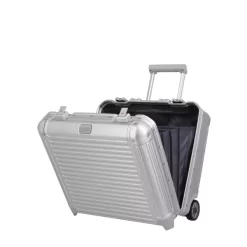 Travelite NEXT Business Trolley -Boutique-Taschenladen Travelite NEXT Business Trolley silber 10 600x600