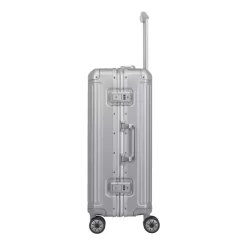 Travelite NEXT 4w Trolley M -Boutique-Taschenladen Travelite NEXT Trolley M silber 3 600x600