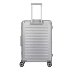 Travelite NEXT 4w Trolley M -Boutique-Taschenladen Travelite NEXT Trolley M silber 4 600x600