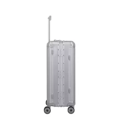 Travelite NEXT 4w Trolley M -Boutique-Taschenladen Travelite NEXT Trolley M silber 5 600x600