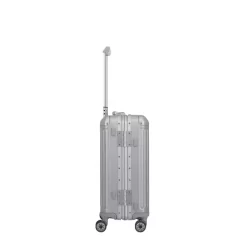Travelite NEXT 4w Trolley S -Boutique-Taschenladen Travelite NEXT Trolley S silber 5 600x600