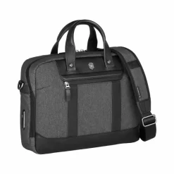 Victorinox Architecture Urban2 Briefcase 17 Victorinox Architecture Urban2 Briefcase -Boutique-Taschenladen Victorinox Architecture Urban 2 Briefcase 611956 melange grey black 6 600x600