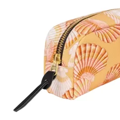 WOUF Coral Small Beauty -Boutique-Taschenladen WOUF Small Makeup Bag Coral Label 600x600